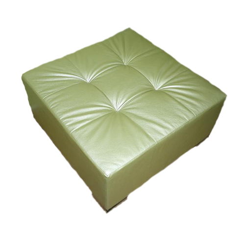 Банкетка - пуфик в форме куба, цвет зеленый 900х900х450 мм