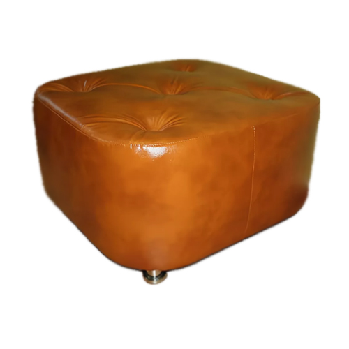 Банкетка — пуфик, куб, коричневая 800х800х450 мм