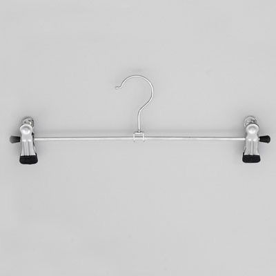 Вешалка плечики с зажимом для одежды металлическая, L410 мм