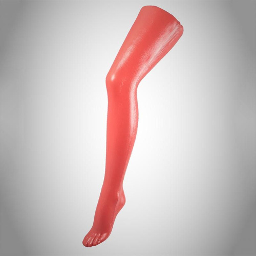 Манекен нога женская, пластиковая, телесная 700х420 мм