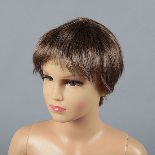 PY001 Искусственный парик детский, для манекенов, короткий