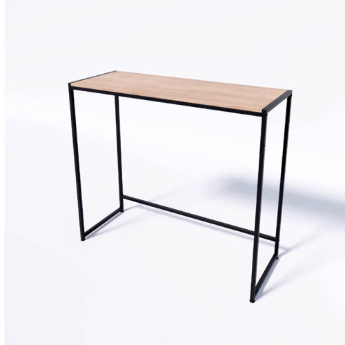Стол демонстрационный TEVOLO для магазина, черный/дуб сонома, 1050х1190х450 мм фото 6