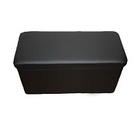 Банкетка пуфик, цвет шоколадный, с ящиком 800х350х400 мм