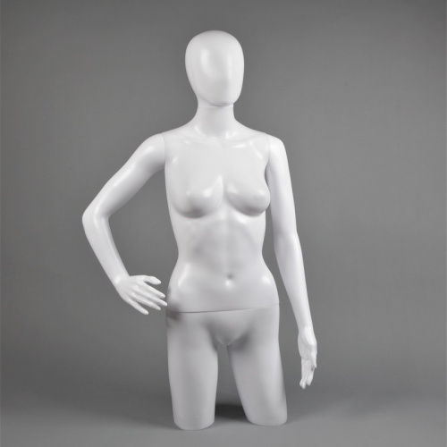 Торс женский пластиковый с руками и головой 1060х830х610х840 мм