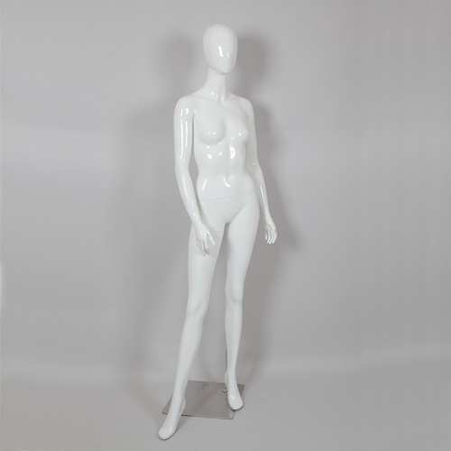 Манекен женский ростовой без лица, на подставке 1810х800х610х860 мм
