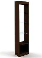 Витрина для магазина узкая без дверей и задней стенки, 450х2000х300 мм