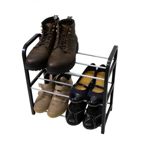 UniStor TRINITY этажерка для обуви с 3-мя ярусами,  420х400х190 мм фото 3
