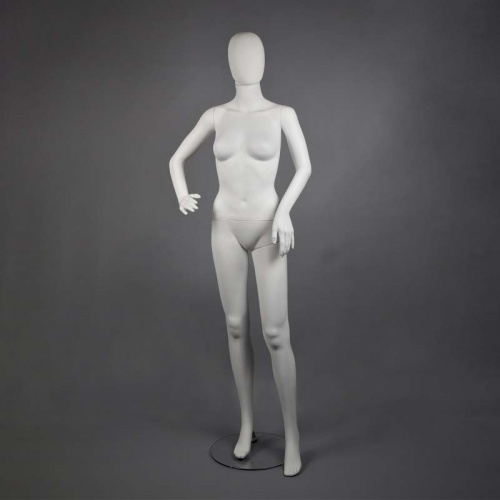 Манекен женский абстрактный, для магазина, 1730х820х610х850 мм