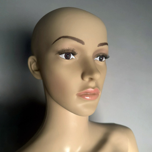 Манекен женский ростовой, с макияжем, натуралистичный, 1750х820х610х860 мм фото 4