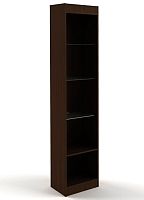 Витрина для магазина без дверей, задняя стенка ДВП, 450х2000х300 мм