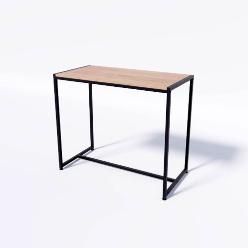 Стол демонстрационный TEVOLO для магазина, черный/дуб сонома, 750х890х450 мм