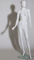 Манекен женский скульптурный, белый, ростовой 1780х800х600х865 мм