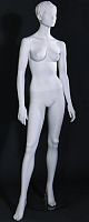 Манекен женский скульптурный, белый, ростовой 1820х870х610х890 мм