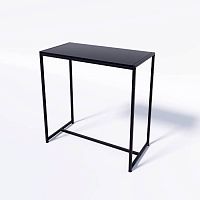 Стол демонстрационный TEVOLO для магазина, черный/черный, 900х890х450 мм