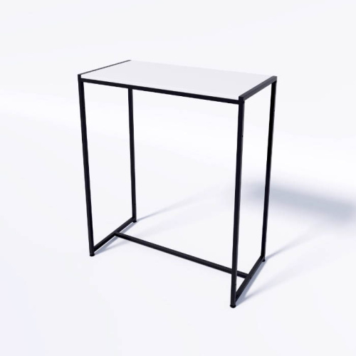 Стол демонстрационный TEVOLO для магазина, черный/белый, 1050х890х450 мм Стол демонстрационный TEVOLO для магазина, черный/белый, 1050х890х450 мм