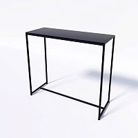 Стол демонстрационный TEVOLO для магазина, черный/черный, 1050х1190х450 мм