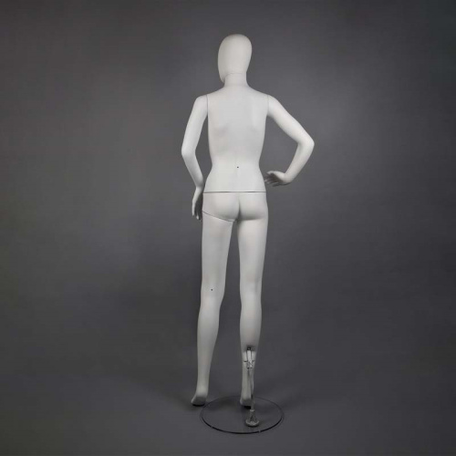 Манекен женский абстрактный, для магазина, 1730х820х610х850 мм фото 4