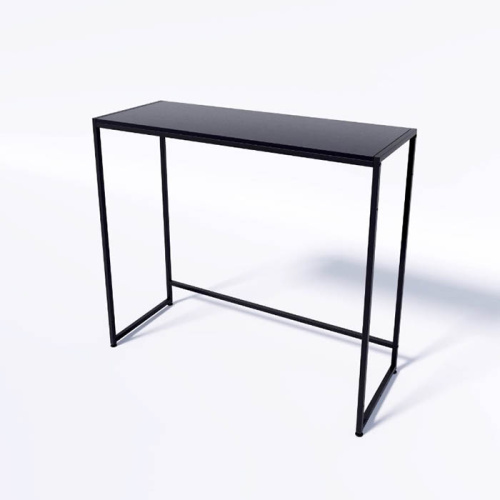 Стол демонстрационный TEVOLO для магазина, черный/черный, 1050х1190х450 мм фото 6