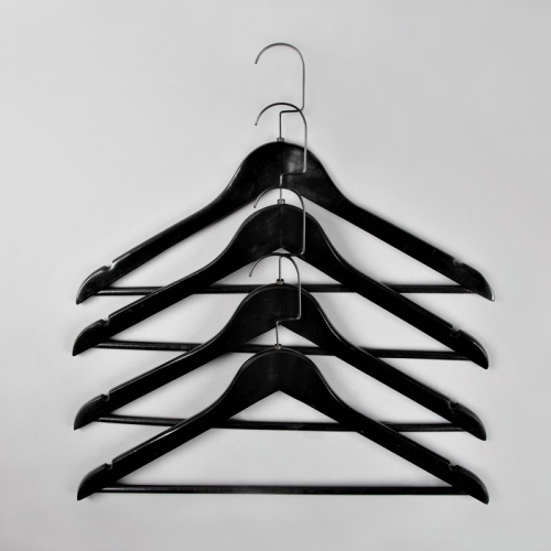 Вешалка-плечики деревянная для магазина одежды, L445 мм фото 4