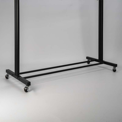 Вешало напольное регулируемое двустороннее, 1162-1780х500х1050-1780 мм фото 3