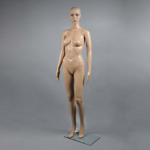 Манекен женский телесный ростовой, 1750х820х610х860 мм