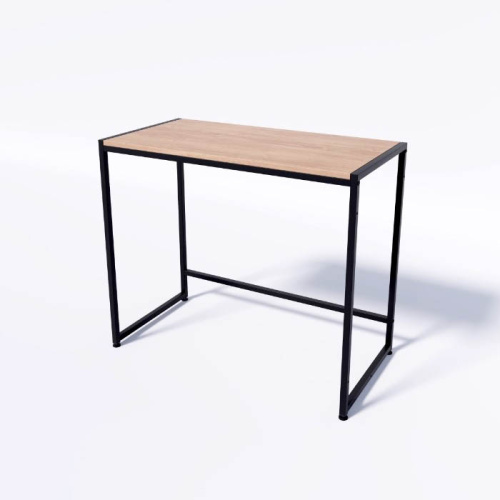 Стол демонстрационный TEVOLO для магазина, черный/дуб сонома, 750х890х450 мм фото 6