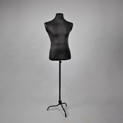 Манекен портновский мужской с опорой, 1600-1800х970х830х930 мм